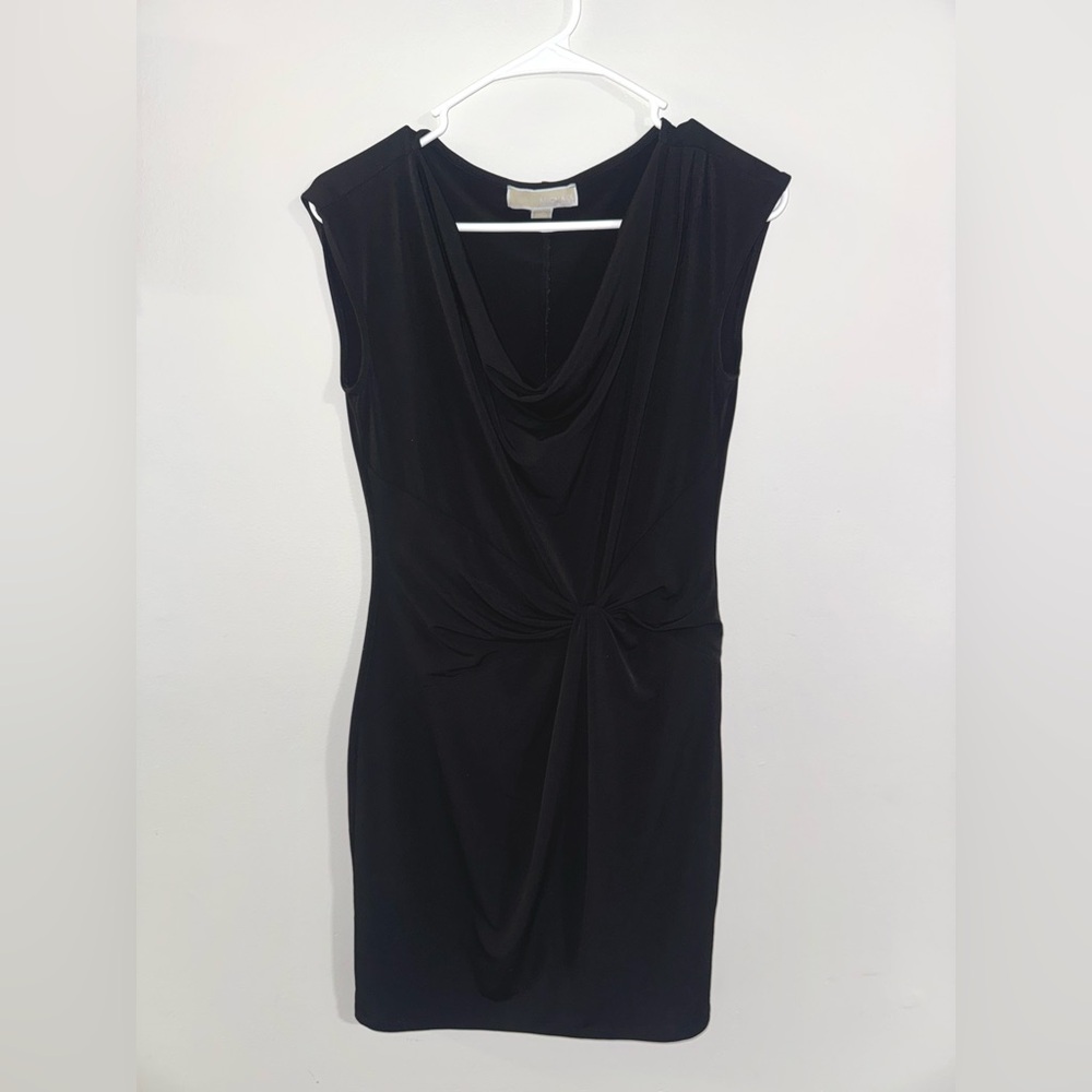 Michael Kors Dress Women’s XS Black Sleeveless Twist Front Career Cocktail